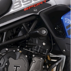 Capace de protecție R&G RACING Aero - Alb Triumph Tiger 850 Sport