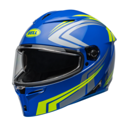 Casca moto BELL Lithium - Jetstream Gloss Blue/Yellow Casca moto BELL Lithium - Jetstream Gloss Blue/Yellow