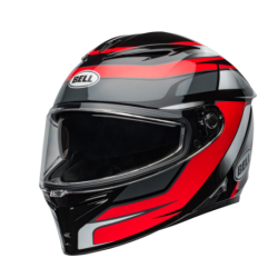 Casca moto BELL Mips - Podium Gloss Black/Red