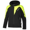 Jachetă moto textilă ADRENALINE FREEDOM BLACK/YELLOW