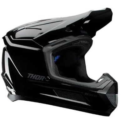 Cască de motocross pentru copii THOR FLEET BLACKOUT GLOSS