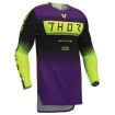 Tricou motocross THOR SPORTMODE GEO BK/PU Tricou motocross THOR SPORTMODE GEO BK/PU thumb