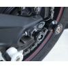 Capace de protecție R&G RACING pentru brațul oscilant Negru Triumph Daytona/SpeedTriple 765