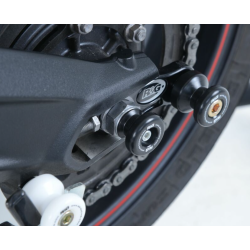 Capace de protecție R&G RACING pentru brațul oscilant Negru Triumph Daytona/SpeedTriple 765