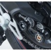 Capace de protecție R&G RACING pentru brațul oscilant Negru Triumph Daytona/SpeedTriple 765 thumb