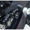 Capace de protecție R&G RACING pentru brațul oscilant Negru Triumph Daytona/SpeedTriple 765 thumb