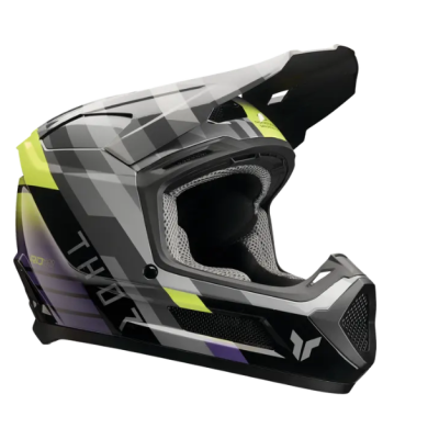 Cască de motocross pentru copii THOR FLEET CAMBER BK/GN