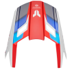 Vizor pentru cască THOR FLEET DEFY R/W/B thumb