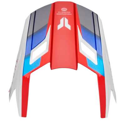 Vizor pentru cască THOR FLEET DEFY R/W/B