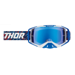 Ochelari de motocross THOR ACTIVATE STRIPES RD/WH/BL