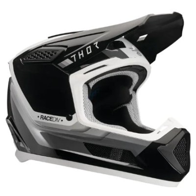 Cască motocross THOR FLEET DEFY BK/WH