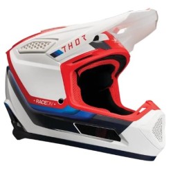 Cască motocross THOR FLEET DEFY WH/RD/BL