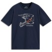 Tricou ALPINESTARS CSF MX HELMET NAVY thumb