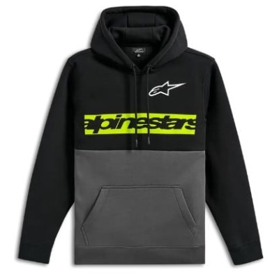 Hanorac moto ALPINESTARS PO PARALLEL BLACK/GUNM