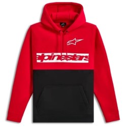 Hanorac moto ALPINESTARS PO PARALLEL RED/BLACK