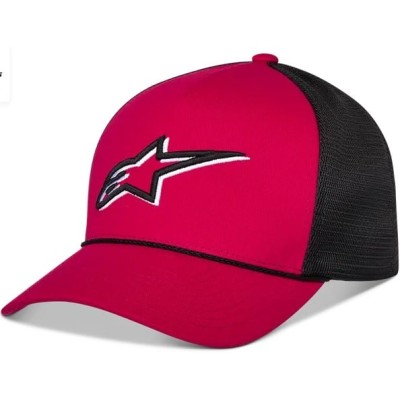 Căciulă ALPINESTARS CRV BILL TRUCK AGELESS SHADOW BLACK/RED