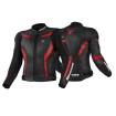 Jachetă moto din piele SHIMA CHASE RED thumb