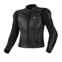 Jachetă moto din piele SHIMA CHASE BLACK