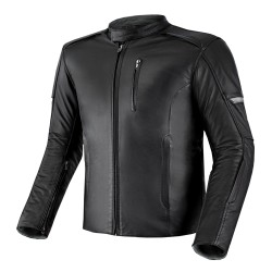 Jachetă moto din piele SHIMA HUNTER PLUS 2.0 BLACK Jachetă moto din piele SHIMA HUNTER PLUS 2.0 BLACK