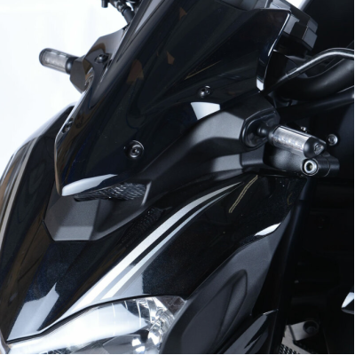 Adaptor pentru semnalizatoare R&G RACING Indicator Adpater Kit Black Kawasaki