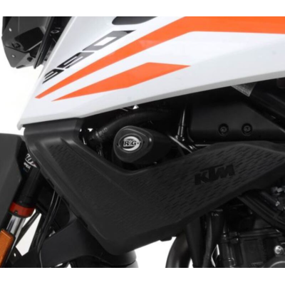 Capace de protecție R&G RACING Aero Crash Protectors - Portocalie KTM 390 Adventure