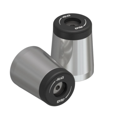 Balansoare pentru ghidon R&G RACING Bar Ends - Negru Aprilia Tuono 660