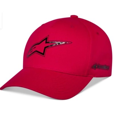 Șapcă ALPINESTARS FLT BILL SNAPBACK CARBON FIBER RED