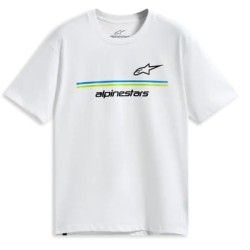 Tricou ALPINESTARS SS CSF LANES WHITE