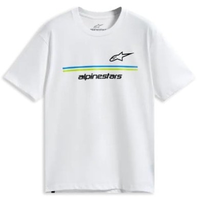 Tricou ALPINESTARS SS CSF LANES WHITE