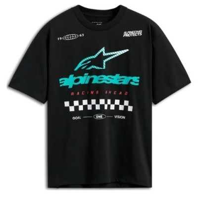 Tricou ALPINESTARS SS CSF OVERSIZED APLOMB BLACK