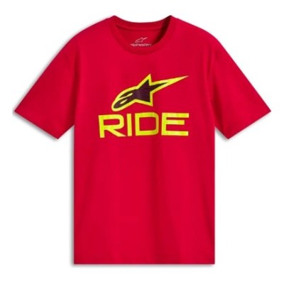 Tricou ALPINESTARS SS CSF RIDE 4.0 RED/HI VIS YW/BK