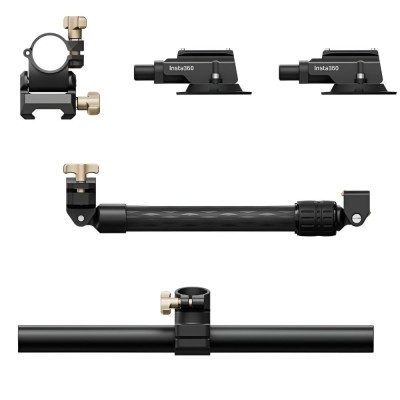 Suport pentru montarea camerei de acțiune Insta360 Dual Suction Cup Car Mount