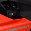 Capace de protecție R&G RACING Aero Crash Protectors (Non-Drill Kit) - Negru Aprilia RS660