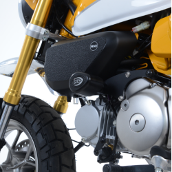 Tapi de protecție R&G RACING Aero Crash Protectors Negru Honda Monkey 125