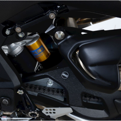 Set de protecții pentru botine R&G RACING Boot Guard Set Black (3 piese) - MV Agusta Brutale 1000RR