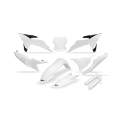 Kit plastice UFO KTM SX125-300 25-26, SX-F250-450 25-26 alb