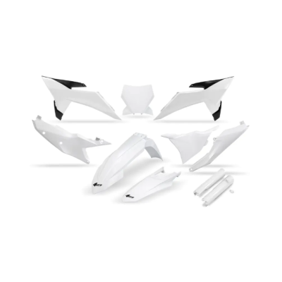 Kit plastice UFO KTM SX125-300 25-26, SX-F250-450 25-26 alb
