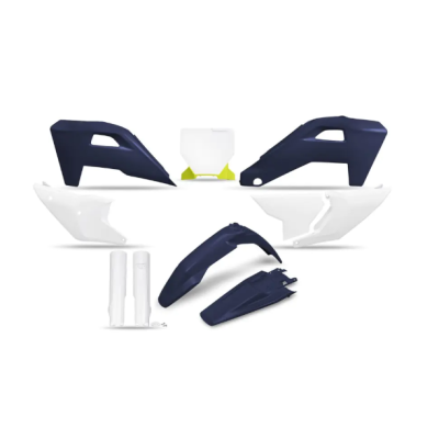 Set de plastice UFO Husqvarna TC125-300, FC250-450, TX/FX 25-26 albastru