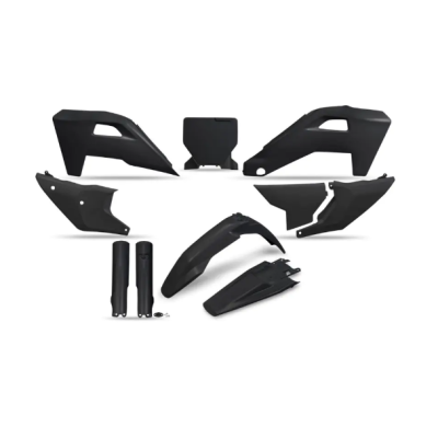 Set de plastice UFO Husqvarna TC125-300, FC250-450, TX/FX 25-26 negru