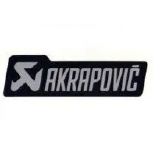 Stiker AKRAPOVIC 120X35 Stiker AKRAPOVIC 120X35