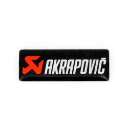 Stiker  AKRAPOVIC GEL BK 30x11