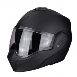 Cască modulară Scorpion Exo-Tech Evo Solid Matt Black