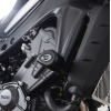 Capace de protecție R&G RACING Aero Crash Protectors - Negru Yamaha MT 09/Tracer 9/XSR 900