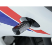 LED semnalizatoare moto R&G RACING Aero LED Indicator Body Black / Lens Clear (Pereche), Față & Spate thumb