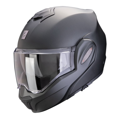 Casca modulară SCORPION Exo-Tech Evo Pro Solid Black MATT Casca modulară SCORPION Exo-Tech Evo Pro Solid Black MATT