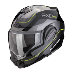 Casca modulară SCORPION Exo-Tech Evo Pro Commuta black/yellow