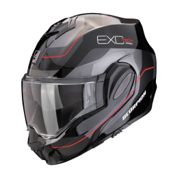Casca modulară SCORPION Exo-Tech Evo Pro Commuta black/grey/red