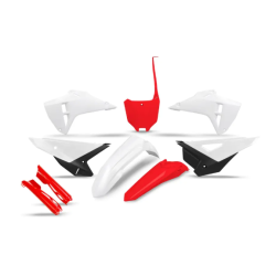 Set de plastic UFO Honda CRF250R/RX 25-26, CRF450R/RX 25-26 Alb