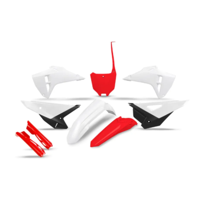 Set de plastic UFO Honda CRF250R/RX 25-26, CRF450R/RX 25-26 Alb