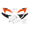 Set de plastice UFO KTM EXC-F250-501 24-25, EXC150/250 24-25, EXC300 24-25 Alb